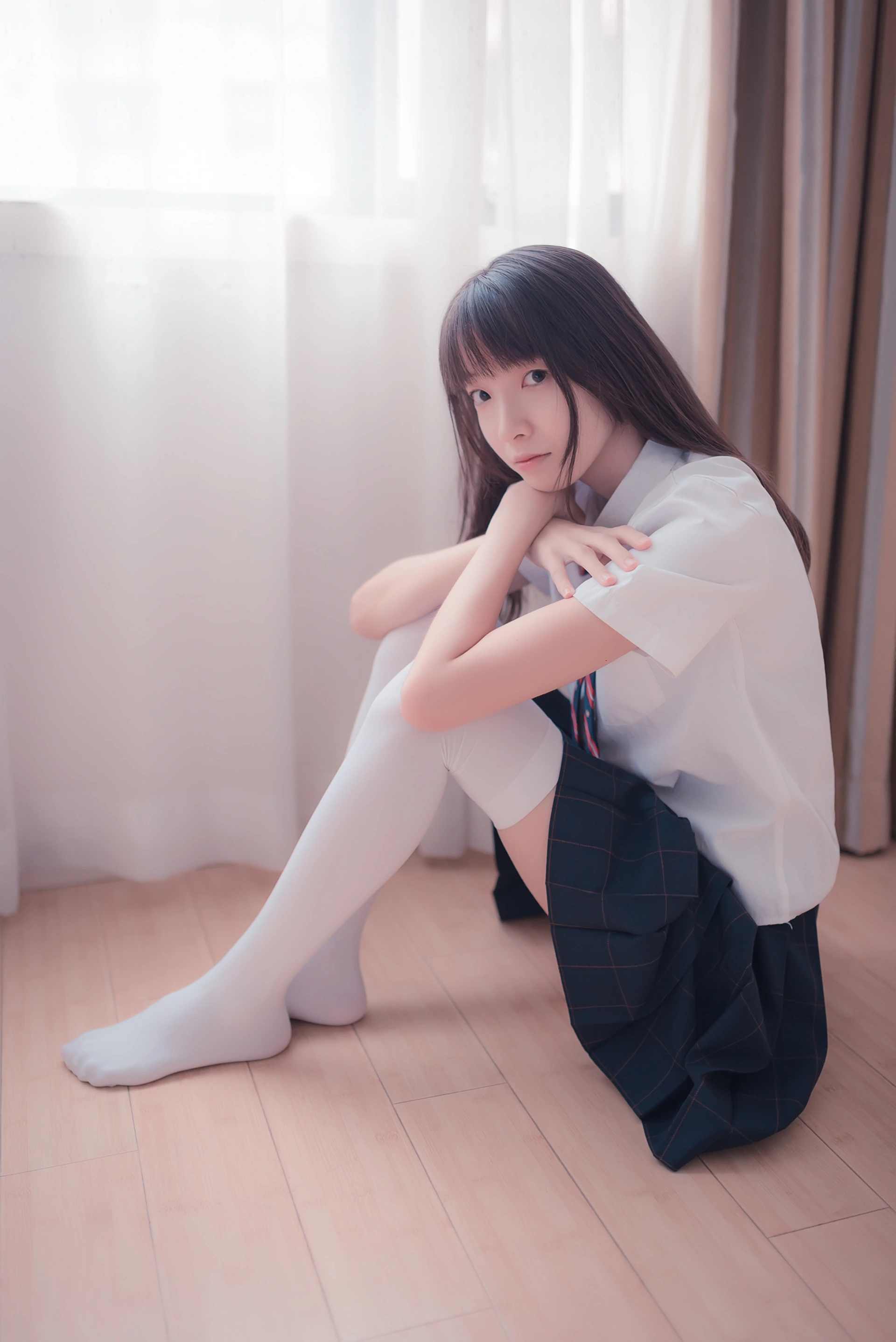 祖木子 NO.007 邻家白丝清新女孩 1