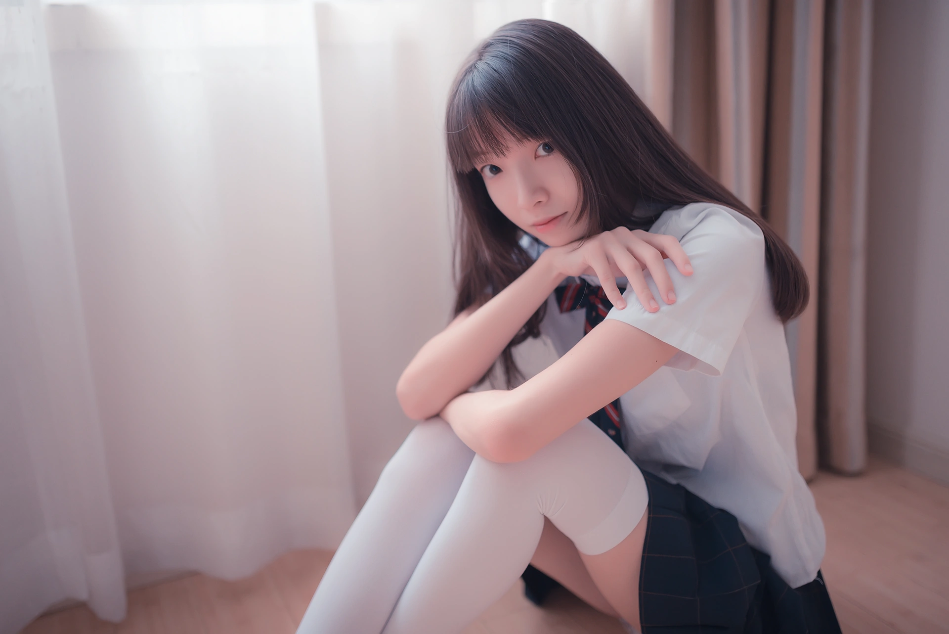 祖木子 NO.007 邻家白丝清新女孩 2