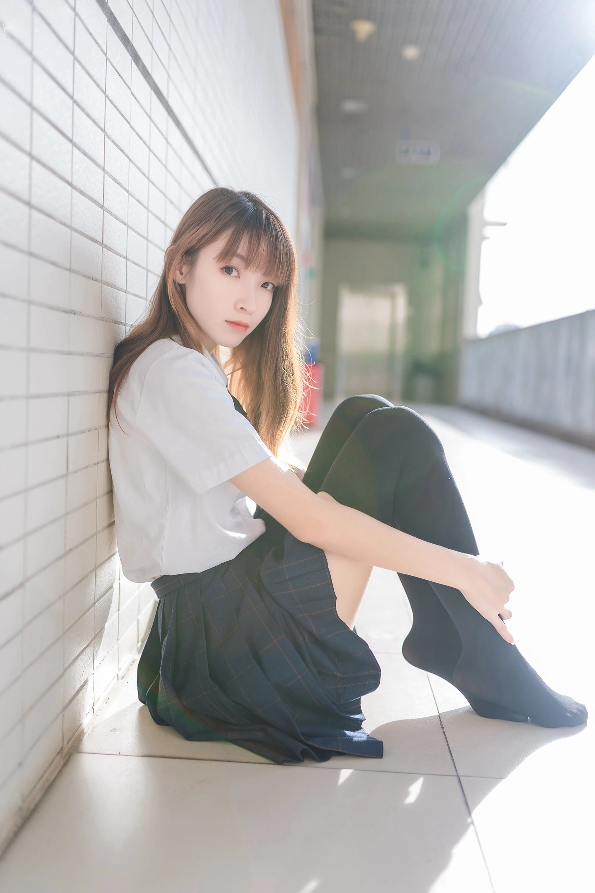 祖木子 NO.024 午后阳光下的黑丝学妹 1